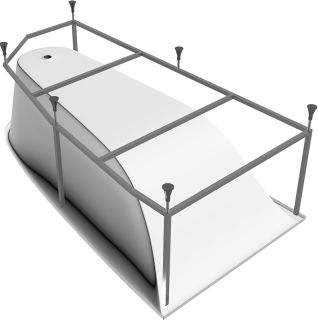 Акриловая ванна Vayer Boomerang 160x90 L Гл000010848 без гидромассажа